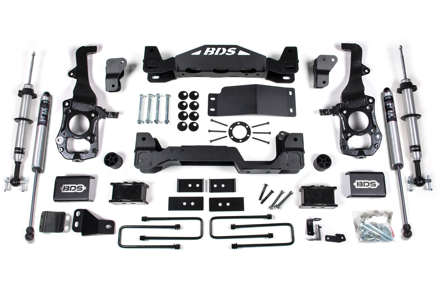 BDS Suspension 4 Inch Lift Kit | FOX 2.0 Strut | Ford F150 (21-25) 4WD