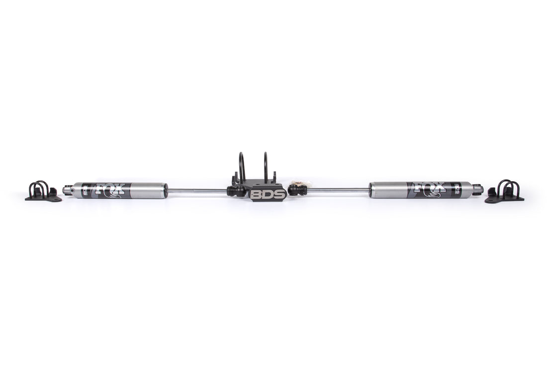 BDS Suspension Dual Steering Stabilizer Kit w/ FOX 2.0 Performance Shocks | Ford F250/F350 Super Duty (05-22) 4WD