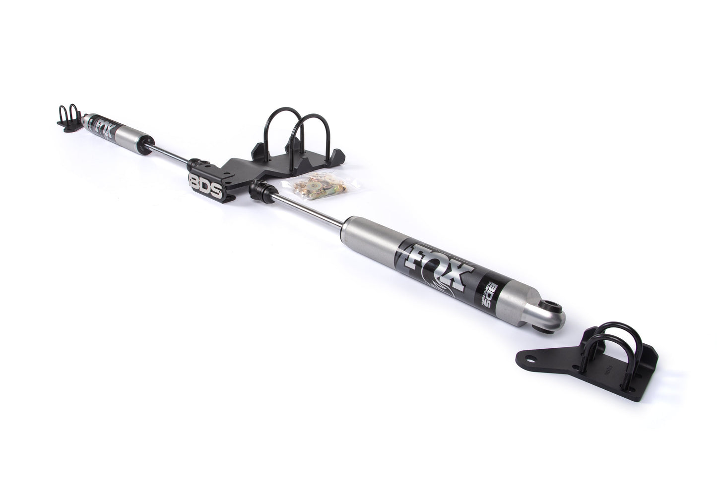 BDS Suspension Dual Steering Stabilizer Kit w/ FOX 2.0 Performance Shocks | Ford F450/F550 Super Duty (17-25) 4WD - Trucks R Us