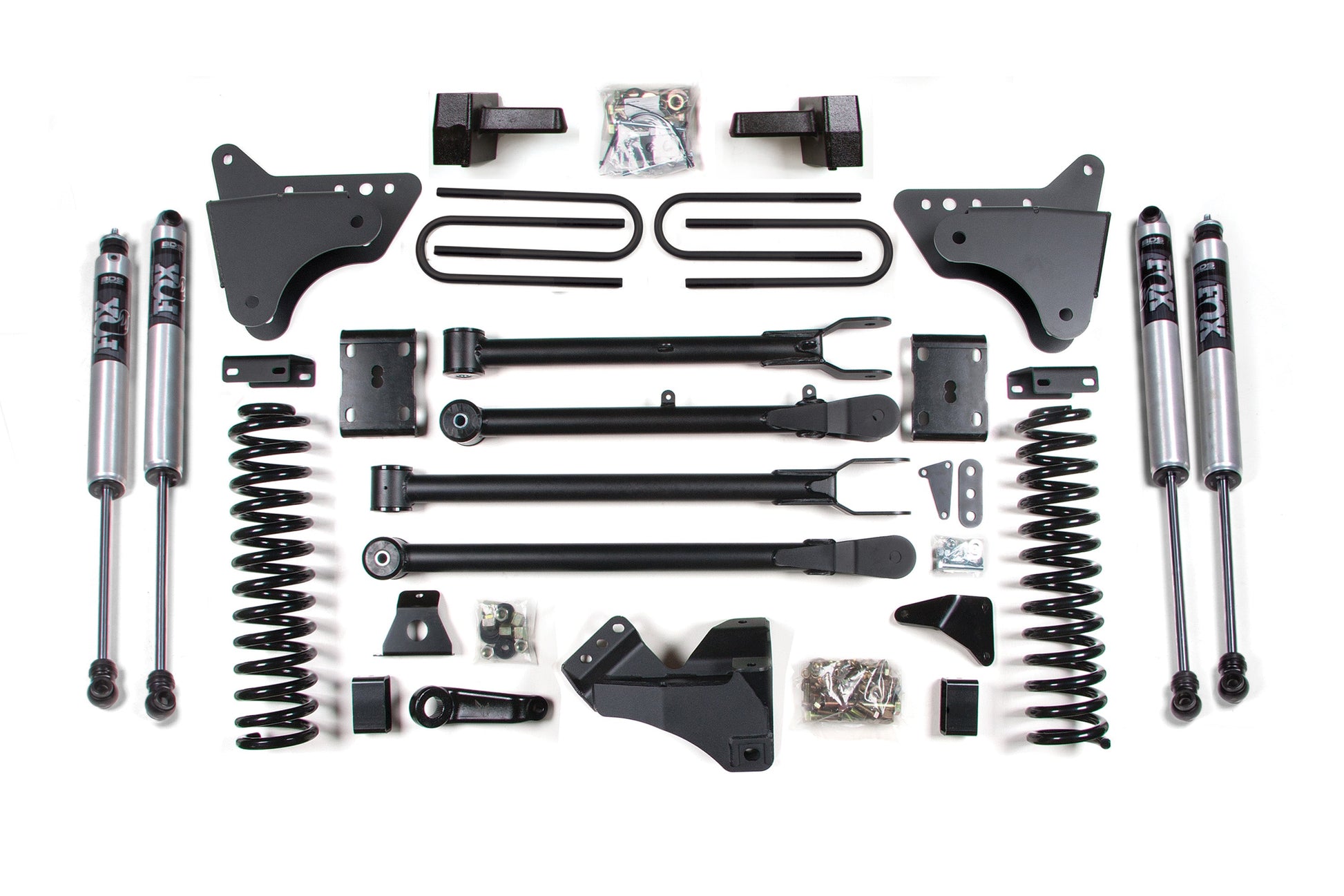 BDS Suspension 4 Inch Lift Kit w/ 4-Link | Ford F250/F350 Super Duty (11-16) 4WD | Diesel - Trucks R Us