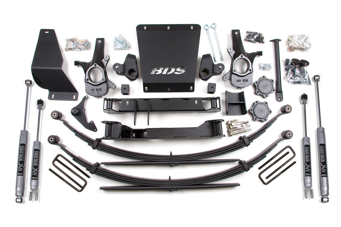 BDS Suspension 6 Inch Lift Kit | Chevy Silverado or GMC Sierra 1500 (99-06) 4WD