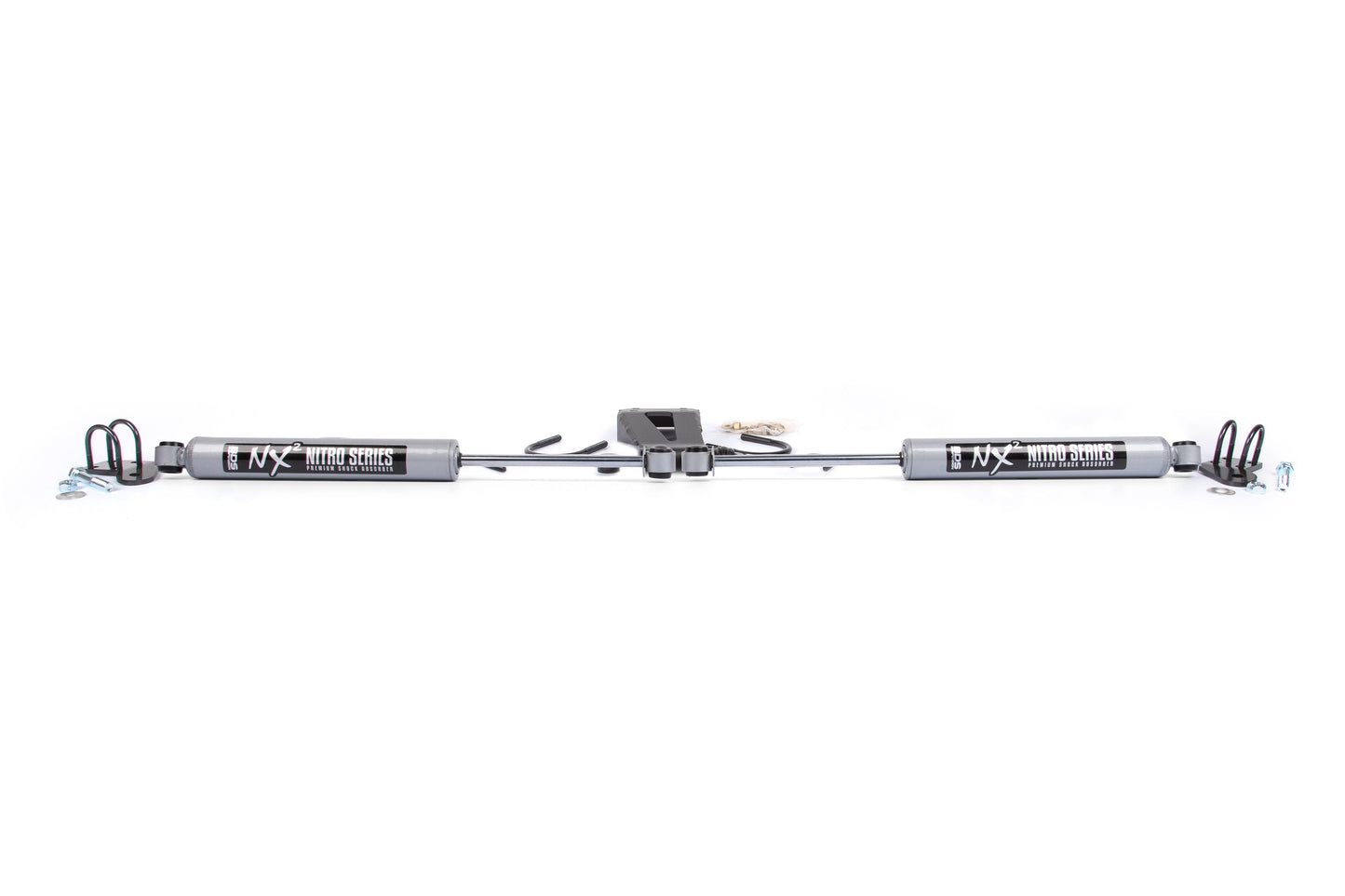 BDS Suspension Dual Steering Stabilizer Kit w/ NX2 Shocks | Jeep Grand Cherokee WJ (99-04)