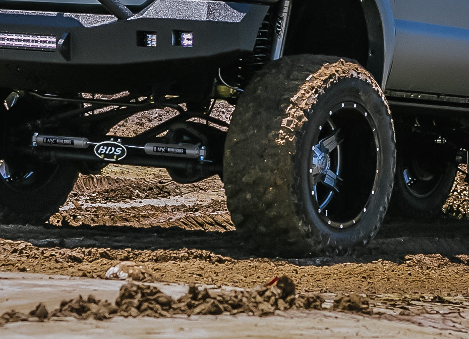 BDS Suspension Single Steering Stabilizer Kit w/ NX2 Shock | Chevy/GMC Truck (73-87) and SUV (69-91) 4WD | WithOut OE Stabilizer - Trucks R Us