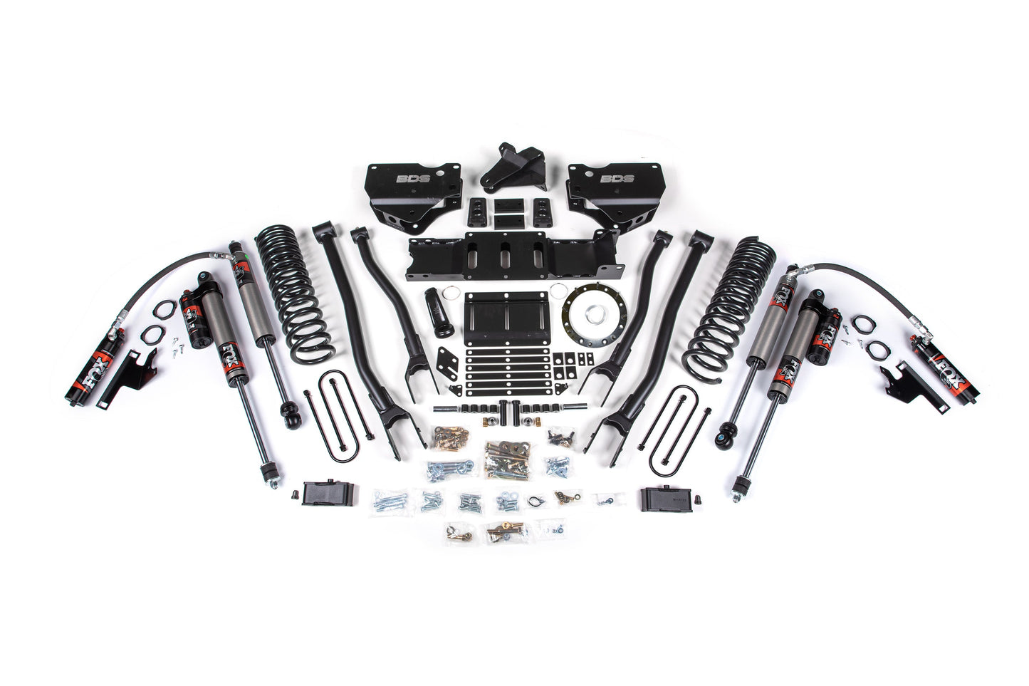 BDS Suspension 4 Inch Lift Kit w/ 4-Link | Ram 3500 (19-23) 4WD | Gas