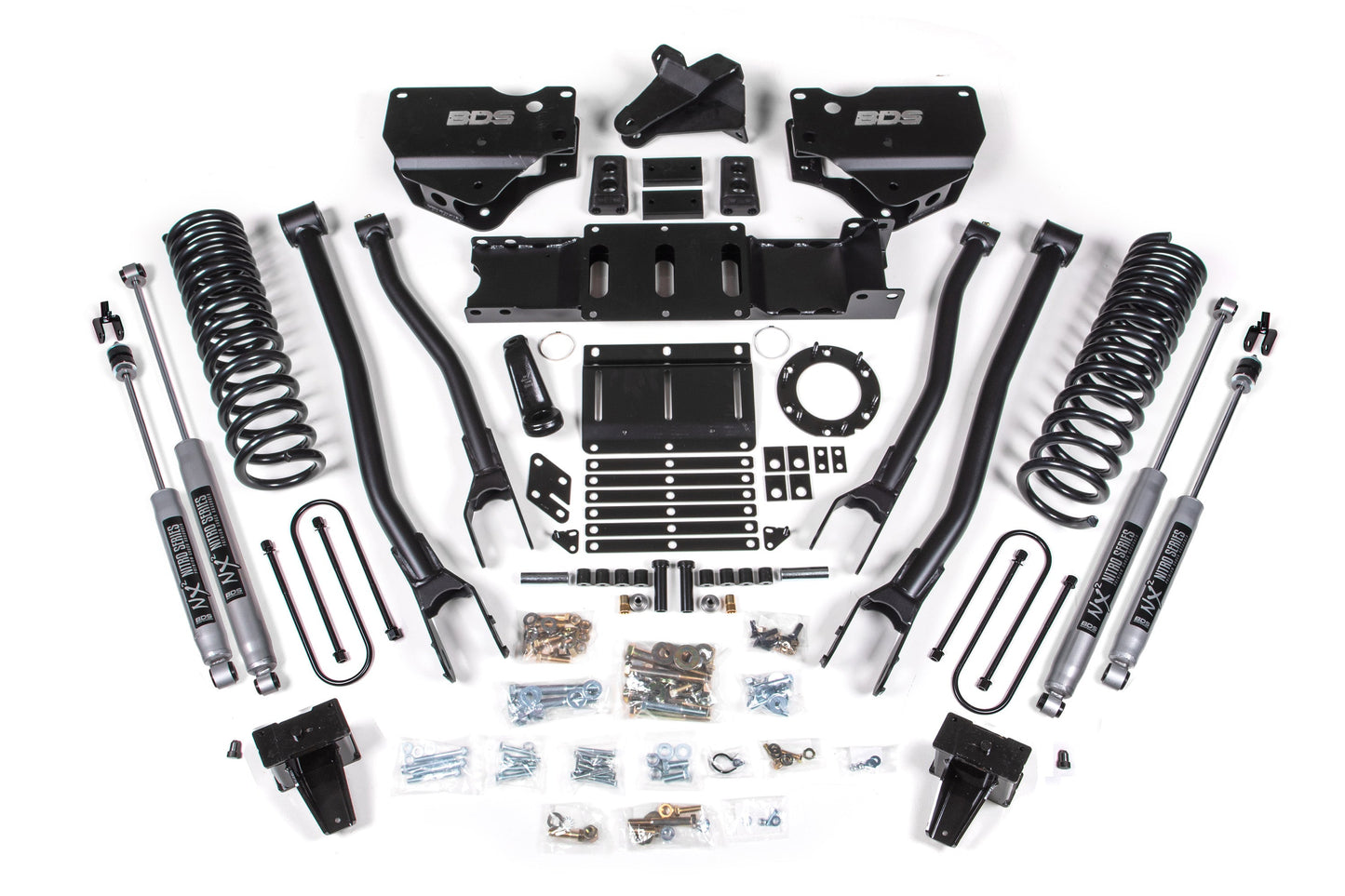 BDS Suspension 5.5 Inch Lift Kit w/ 4-Link | Ram 3500 (19-24) 4WD | Gas