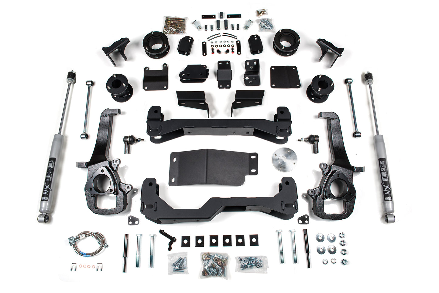 BDS Suspension 4 Inch Lift Kit | Ram 1500 w/ Air Ride (19-24) 4WD