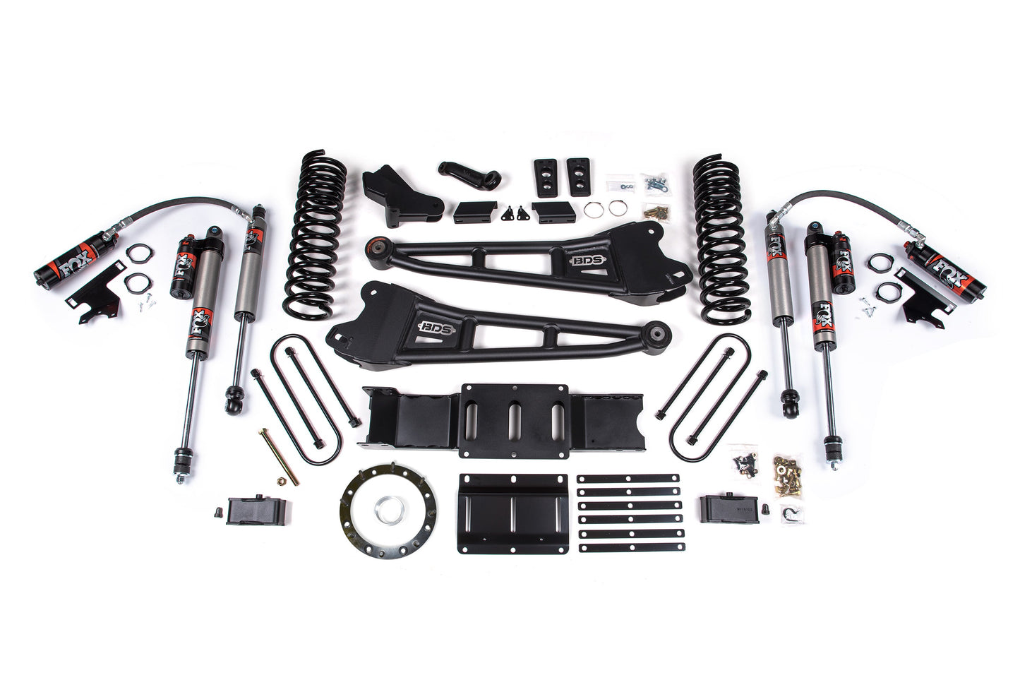BDS Suspension 4 Inch Lift Kit w/ Radius Arm | 3 Inch Rear Block | Ram 3500 (19-24) 4WD | Diesel
