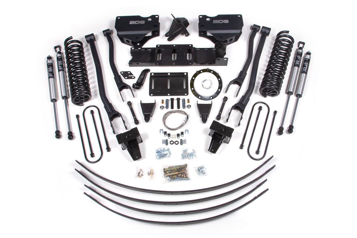 BDS Suspension 8 Inch Lift Kit w/ 4-Link | Ram 3500 (19-24) 4WD | Diesel
