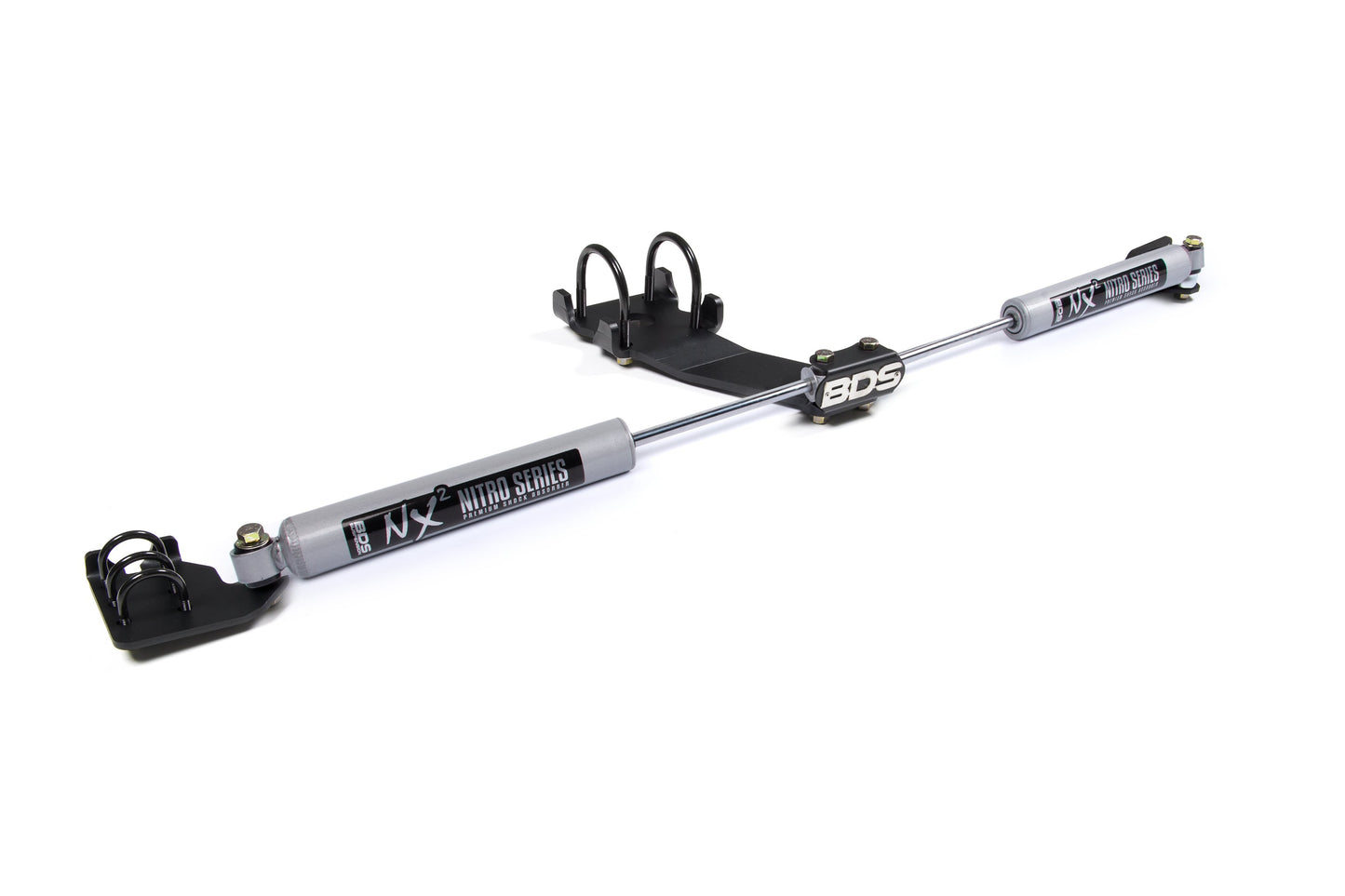 BDS Suspension Dual Steering Stabilizer Kit w/ NX2 Shocks | Dodge Ram 2500/3500 (09-13) 4WD | T-Style Steering - Trucks R Us