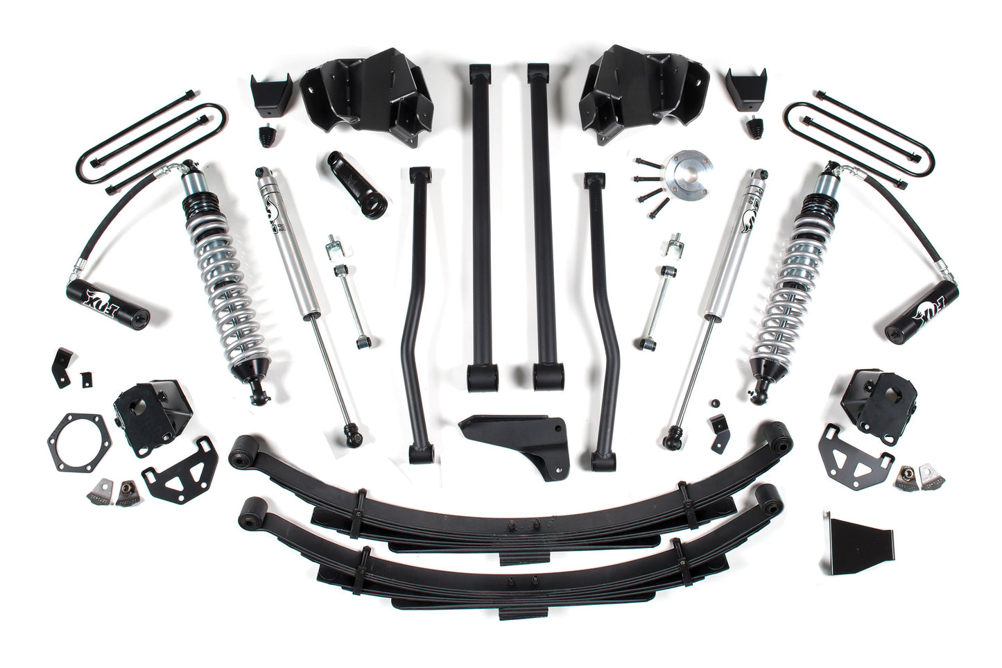 BDS Suspension 8 Inch Lift Kit | Long Arm & FOX 2.5 Coil-Over Conversion | Dodge Ram 2500/3500 (03-07) 4WD | Diesel