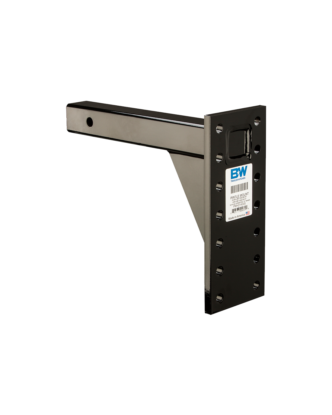 B&W Trailer Hitches PMHD14005 Pintle Mount 16K 14 Hole