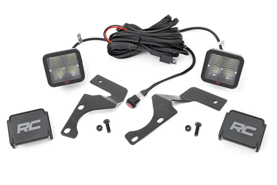 Rough Country LED Ditch Light Kit | Toyota 4Runner (2010-2024) - Spectrum Series