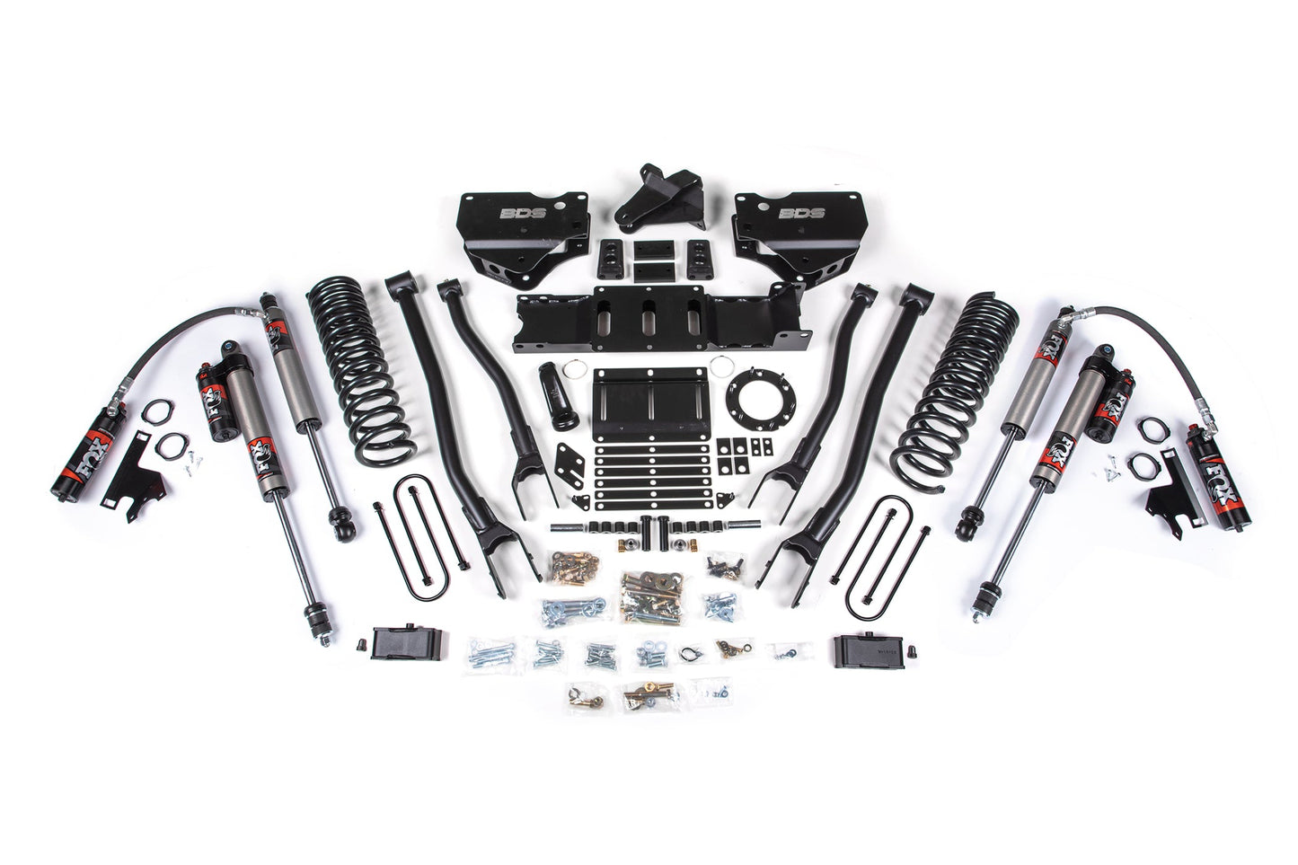 BDS Suspension 4 Inch Lift Kit w/ 4-Link | Ram 3500 (19-23) 4WD | Gas