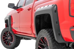 Rough Country Pocket Fender Flares | Chevy Silverado 1500 (14-18)/Silverado 2500 HD (15-19)
