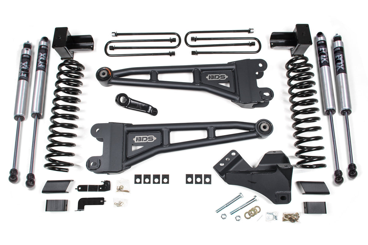 BDS Suspension 4 Inch Lift Kit w/ Radius Arms | Ford F450 Super Duty (23-26) 4WD