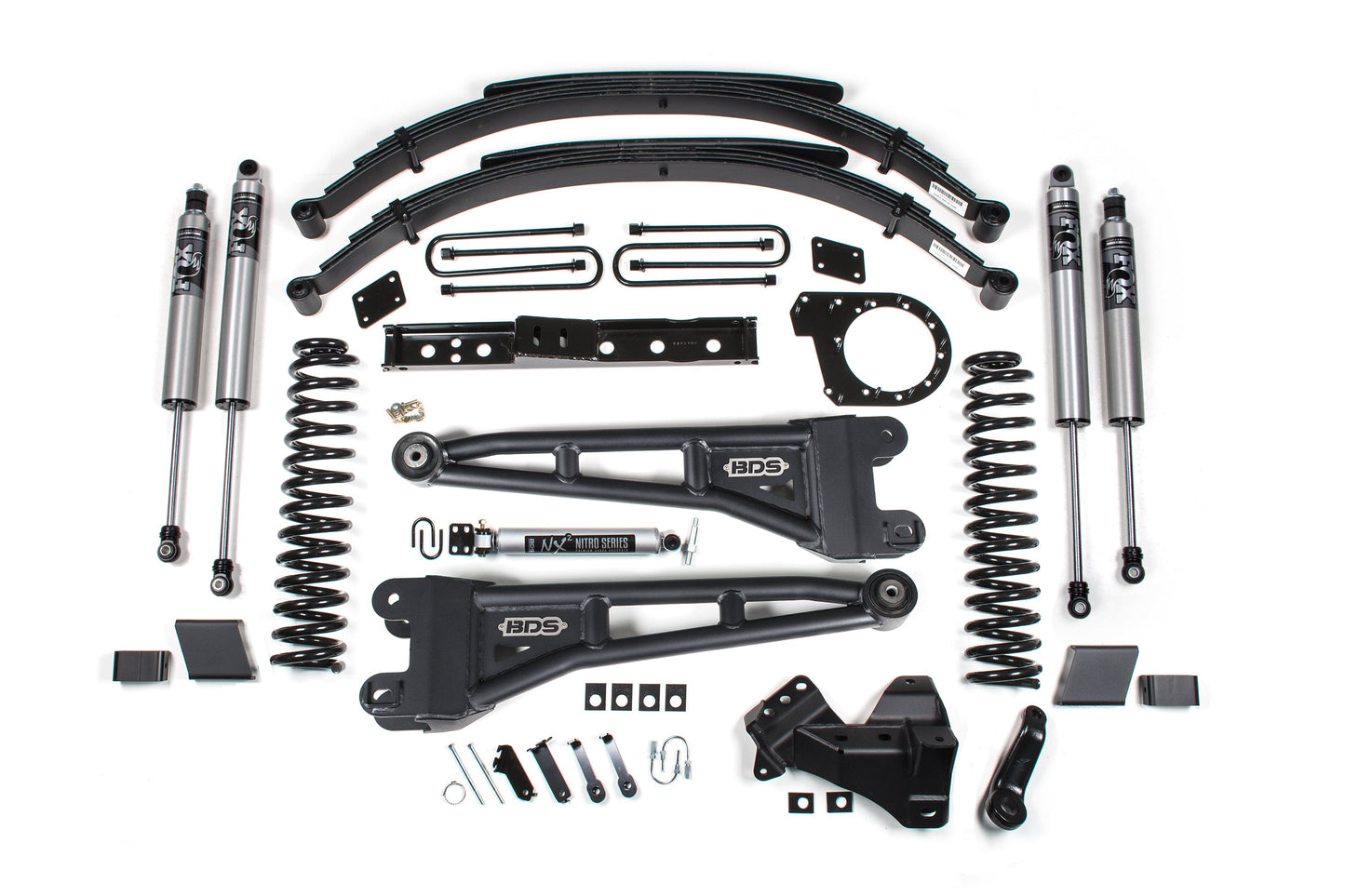 BDS Suspension 7 Inch Lift Kit w/ Radius Arm | Ford F250/F350 Super Duty (23-26) 4WD | Diesel