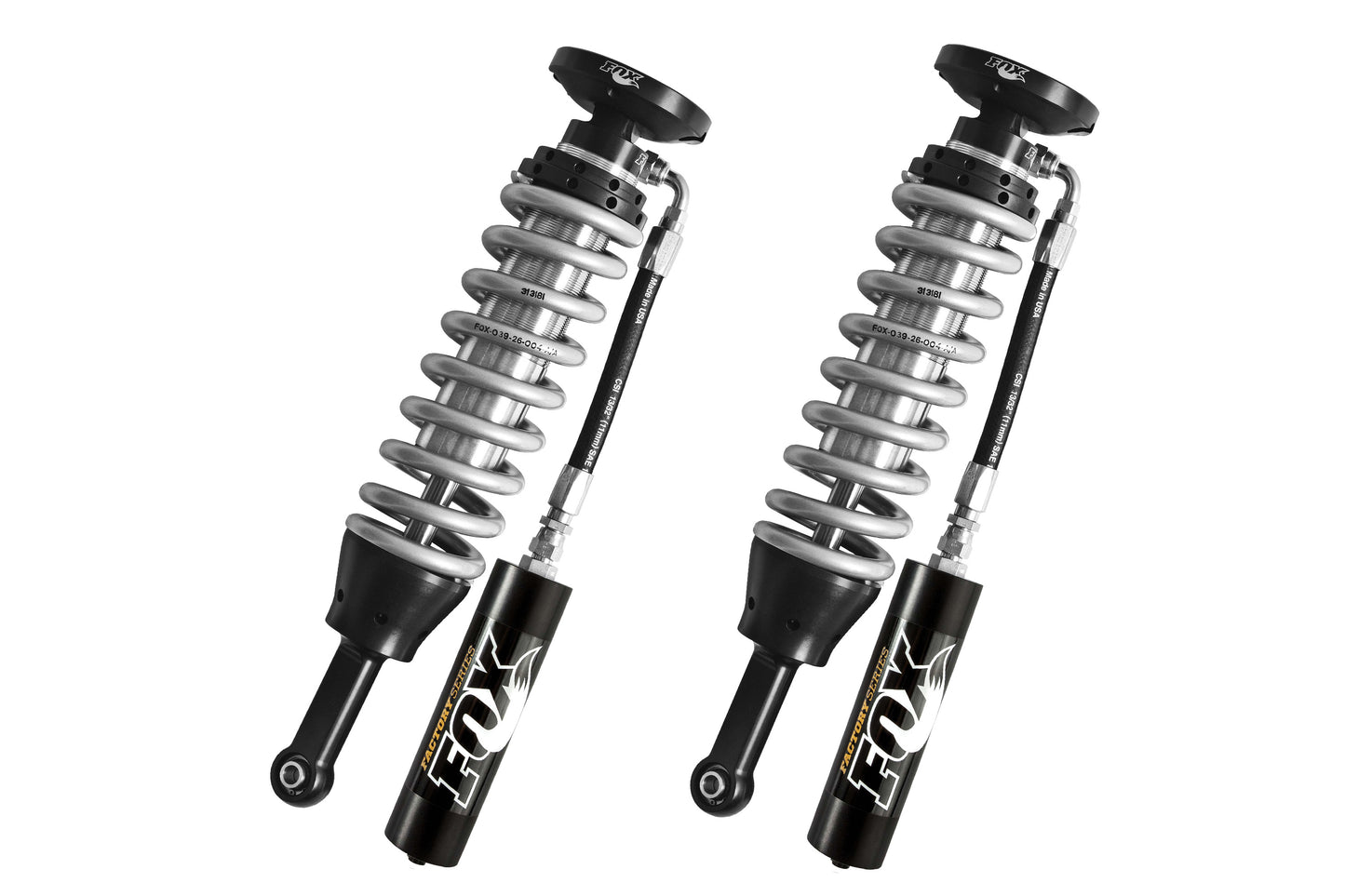 FOX 2.5 Coil-Over Shocks w/ Reservoir | 0-2 Inch Lift | Factory Series | Chevy Silverado or GMC Sierra 1500 (07-18)