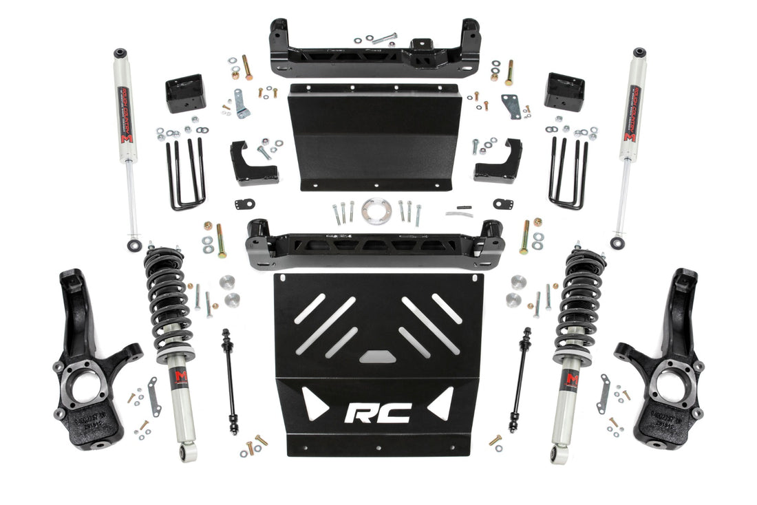 Rough Country 6 Inch Lift Kit | Chevy/GMC Canyon/Colorado (15-22) - M1 Struts w/M1 Rear Shocks