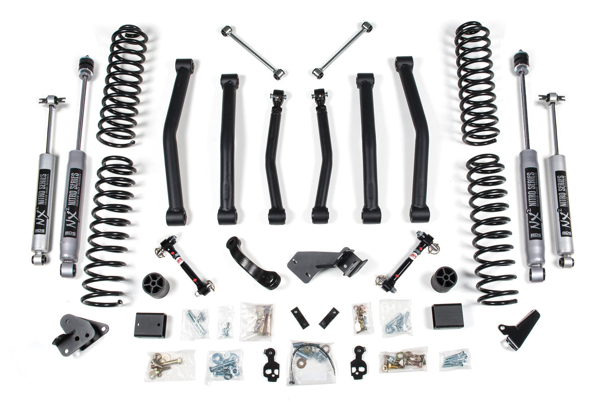 BDS Suspension 4 Inch Lift Kit | Jeep Wrangler JK (07-11) 2-Door