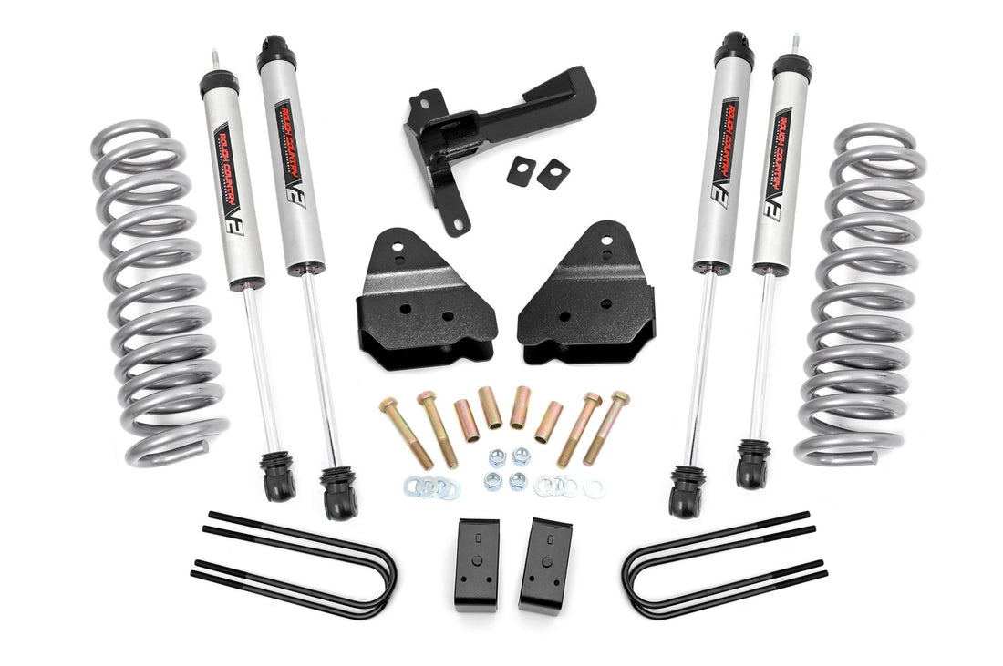 Rough Country 3 Inch Lift Kit | Ford F-250 Super Duty 4WD (17-22) - Gas / V2 Monotube