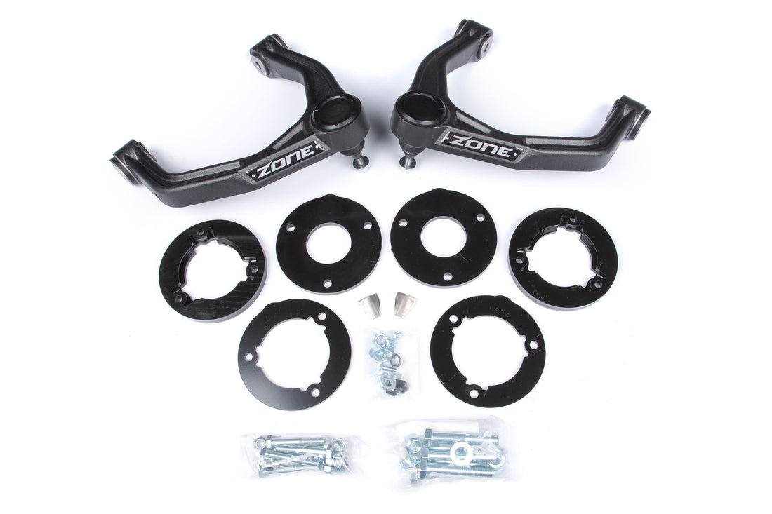 Zone Offroad 1.75 Inch Leveling Kit | Chevy Silverado & GMC Sierra 1500 AT4X/AT4 & ZR2/Trail Boss (19-26)