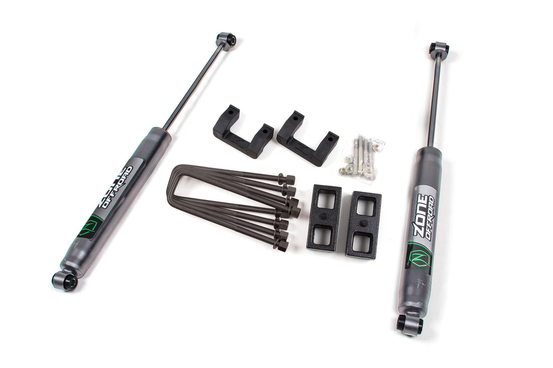 Zone Offroad 2" Lift Kit | Chevy Silverado & GMC Sierra 1500 (07-18)