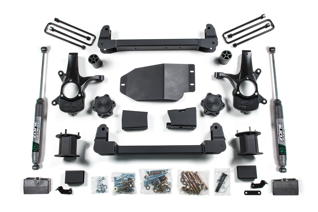 Zone Offroad 4.5 Inch Lift Kit | Chevy Silverado & GMC Sierra 1500 (07-13) 4WD