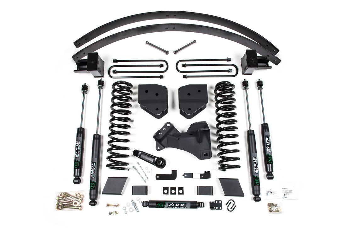 Zone Offroad 6" Lift Kit | Ford F250/F350 Super Duty (17-19) 4WD | Gas