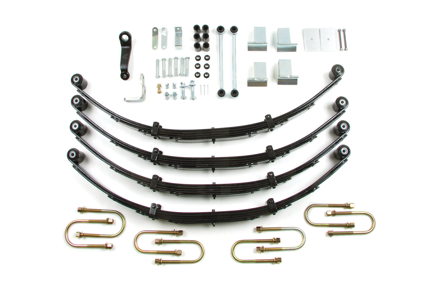 Zone Offroad 4" Leaf Spring Lift Kit - Trucks R Us