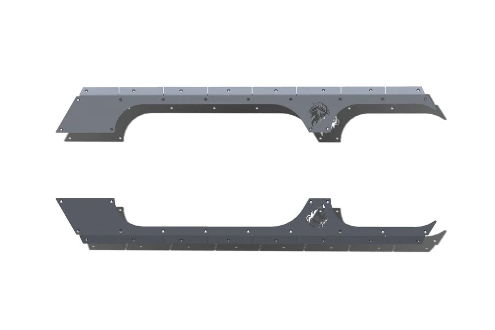 CrawlTek Rocker Body Cladding | Jeep Wrangler JK 4 Door - Trucks R Us