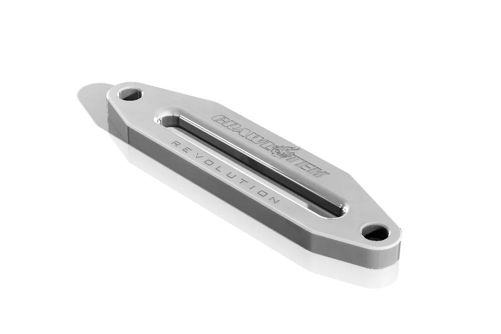 CrawlTek Aluminum Hawse Fairlead - Bare Aluminum - Trucks R Us