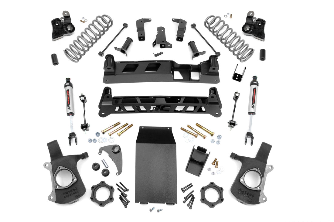Rough Country 6 Inch Lift Kit | NTD | Chevy Avalanche 1500 (02-06)/Suburban 1500 (00-06) - V2 Monotube