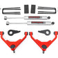 Rough Country 3 Inch Lift Kit | Chevy/GMC Sierra/Silverado 2500 HD Suburban/Yukon XL 2500 (01-10) - FT Codes / Red / Premium N3