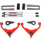 Rough Country 3 Inch Lift Kit | Chevy/GMC Sierra/Silverado 2500 HD Suburban/Yukon XL 2500 (01-10) - FK or FF Codes / Red / V2 Monotube