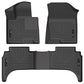 Husky Liners WeatherBeater Front & Second Seat Floor Liners - 3 Piece 95531