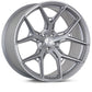 Vossen HF-5 Wheel | 5x4.5 (5x114.3) Bolt Pattern - Satin Silver / 22x10.5 / +32mm