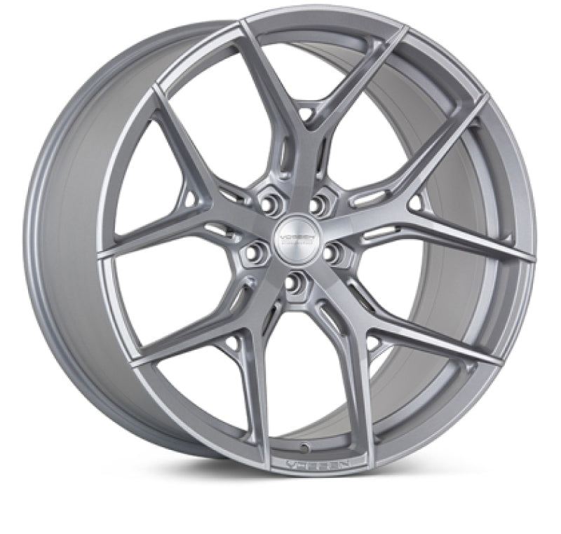 Vossen HF-5 Wheel | 5x4.5 (5x114.3) Bolt Pattern - Satin Silver / 22x10.5 / +32mm