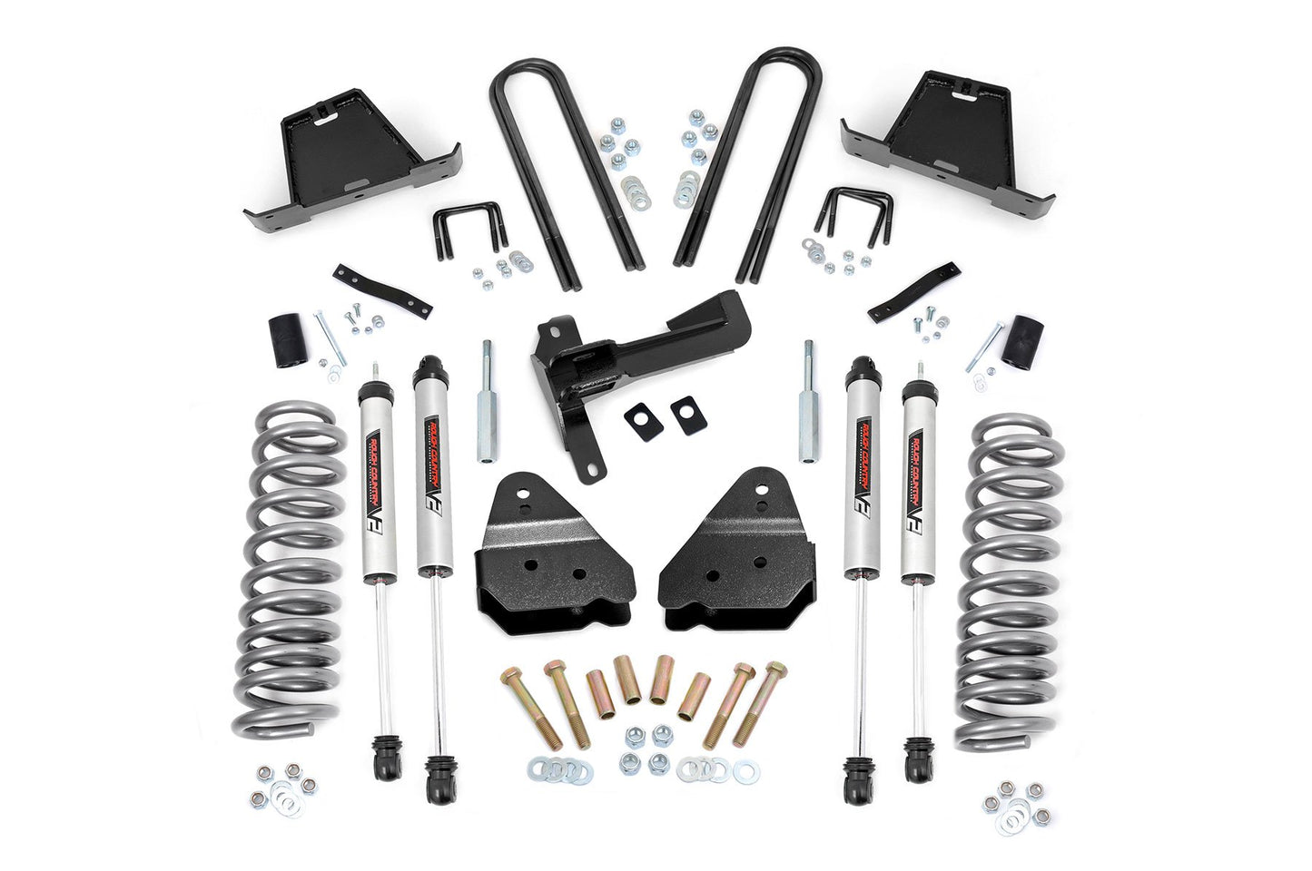 Rough Country (47970) 4.5 Inch Lift Kit | V2 | Ford F-250/F-350 Super Duty 4WD (2005-2007)