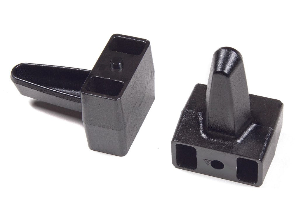 BDS Suspension Rear Lift Blocks w/ Wing - Steel | 5 Inch Lift | Universal Fitment - Trucks R Us