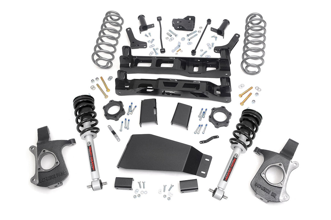 Rough Country 7.5 Inch Lift Kit | Chevy Avalanche 1500 2WD/4WD (2007-2013) - Lifted N3 Struts