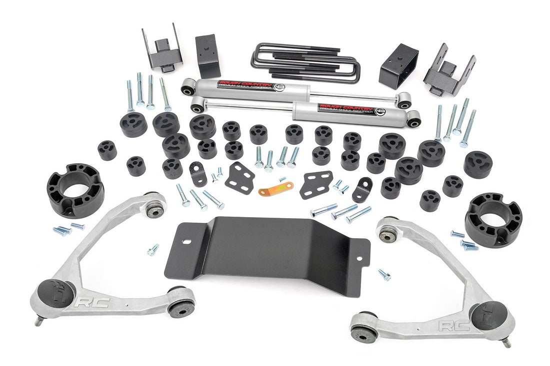 Rough Country 4.75 Inch Lift Kit | Combo | Chevy/GMC 1500 4WD (07-13)