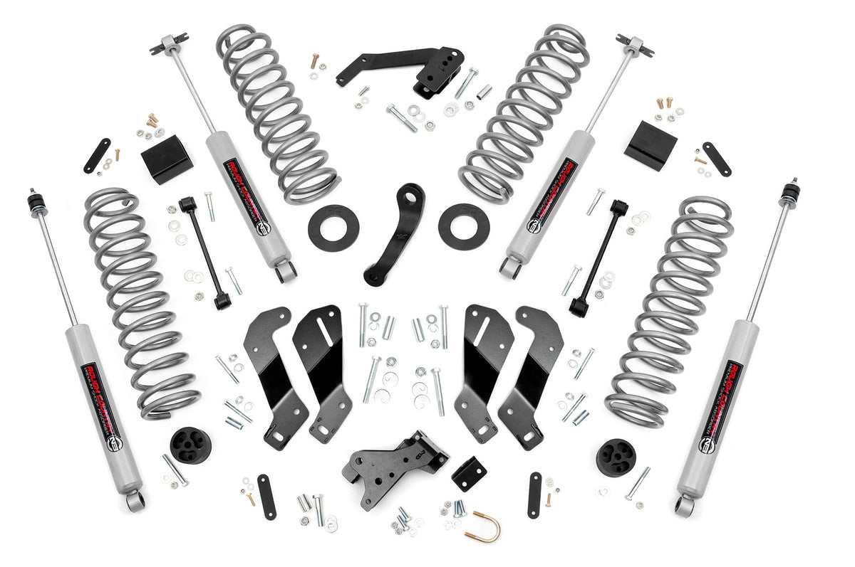 Rough Country 3.5 Inch Lift Kit | 2-Door | Jeep Wrangler JK 4WD (2007-2018)