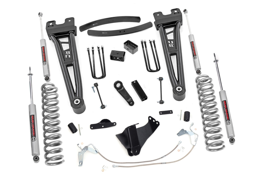Rough Country 6 Inch Lift Kit | Ford F-250/F-350 Super Duty 4WD (08-10) - Gas / Premium N3