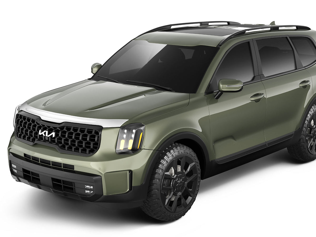 Husky Liners Chrome Aeroskin Low Profile Hood Protector Fits 2020-2025 Kia Telluride