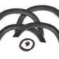 Rough Country Sport Fender Flares | Ram 1500 2WD/4WD (09-18) - PAF | Silver / With Metal Front Bumper