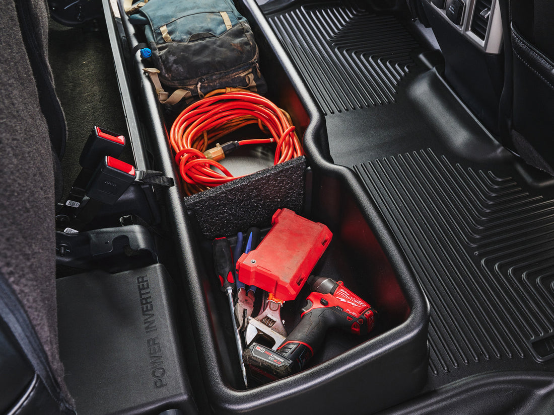 Husky Liners 09401 Gearbox Storage Systems - Under Seat Storage Box