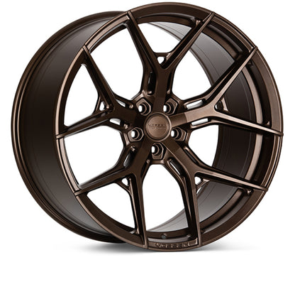 Vossen HF-5 Wheel | 20x10.5 | +45mm | 5x4.5 (5x114.3) Bolt Pattern | 60.1 Bore - Satin Bronze