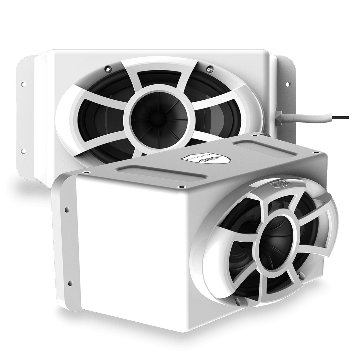 REV 5X7 SM-W | Revolution Series 5x7 HLCD White Surface Mount Speaker System