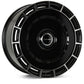 Vossen HF-9 Wheel | 5x112 Bolt Pattern - Gloss Black Polished / 22x9.5 / +15mm