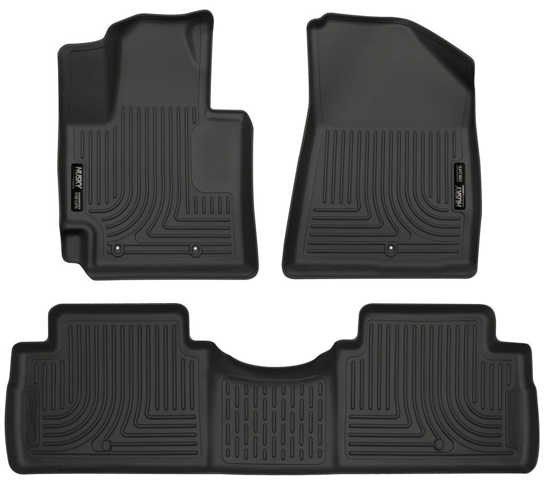 Husky Liners WeatherBeater Front & Second Seat Floor Liners - 3 Piece 99611